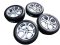 Winter tire set Mercedes/Renault/Smart, wheels 5x15 ET32 4x100x60, tires 185/60/15 84T DUNLOP