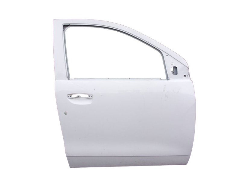 801107836R Right front door Dacia Dokker, Lodgy 2012-2017, white
