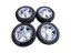 Letní obutá sada RONAL - Hyundai, Kia - disk 6x14 ET38 4x100x68, pneu 175/65/14 82T BARUM Brilantis 2