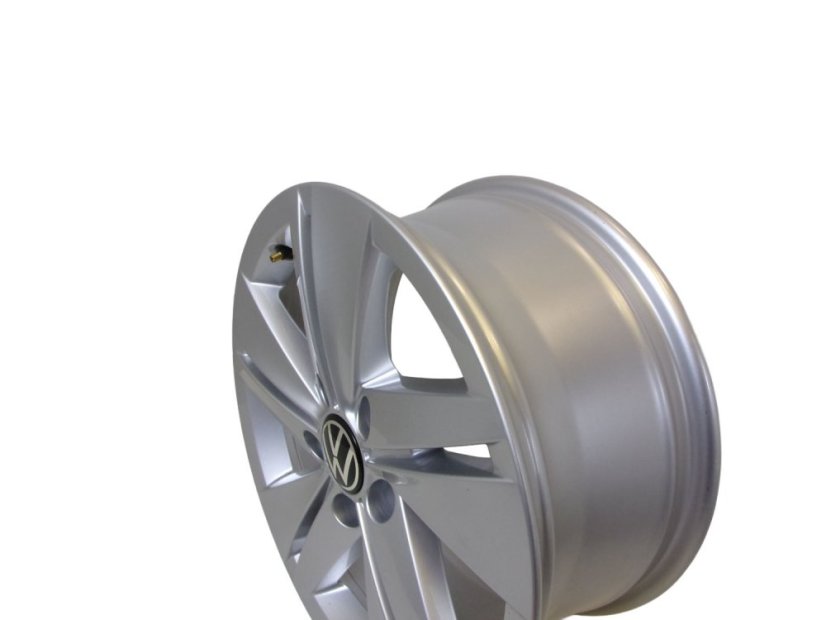 Alu kolo originál Volkswagen 7x16 ET48 - 5x112x57 - 5H0601025, se středovými krytkami