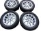 Mercedes-Benz téli gumi szett, 6.5x16 ET44 felnik 5x112x66.5, 205/60/16 92H HANKOOK gumiabroncsok