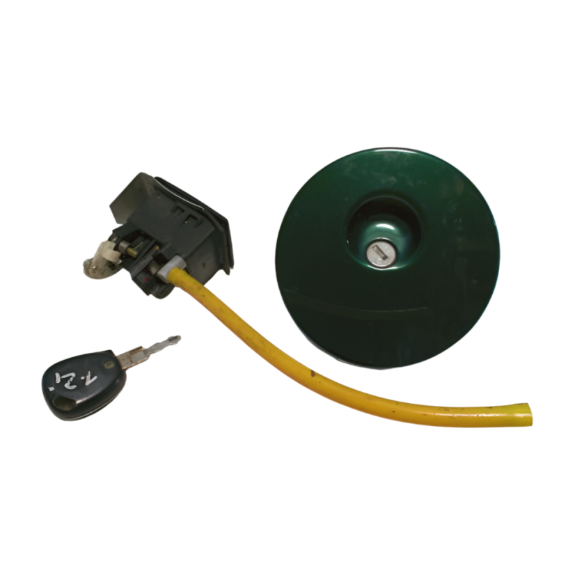 Zamek tylnych drzwi + korek wlewu paliwa + kluczyk Renault Clio I 1995-1997