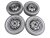 Letní obutá sada plechových kol Suzuki, disky 4,5x13 - 4x100x54, pneu 155/65/13 73S DUNLOP SP10