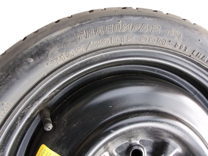 Spare wheel - Nissan 4x15 - 135/70/15 BRIDGESTONE