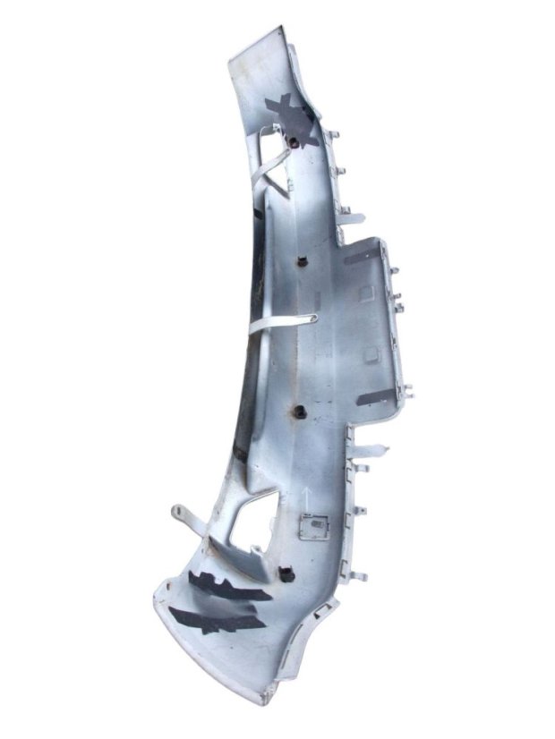 850B20002R Rear bumper Renault Megane III Coupe, white