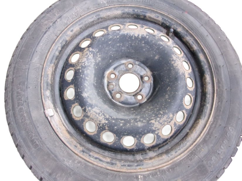 Winter wheel set Fiat Doblo 6x16 ET36.5 5x98x58 - tires 195/60/16 99/97T TOMKET Snowroad VAN3 6PR