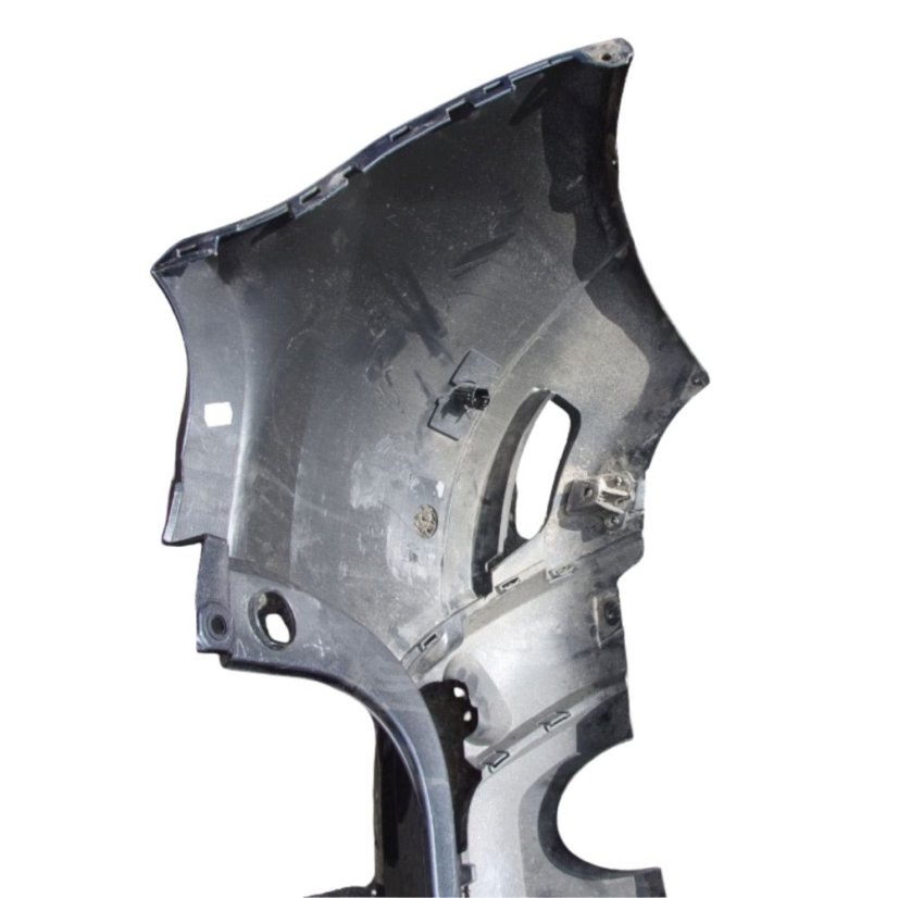 850222027R Rear bumper Dacia Duster II, with sensor holes, gray metallic