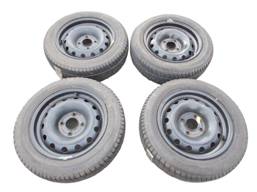 Summer tire set Citroën 5.5x14 ET18 4x108x65 - 165/65/14 79T MICHELIN