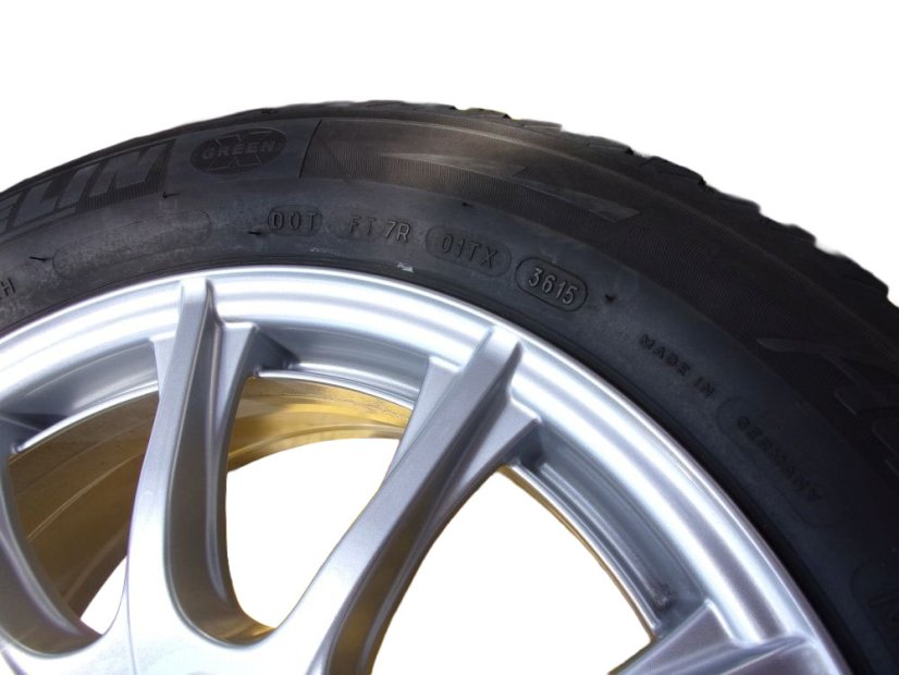 Zimná obutá sada Mercedes-Benz, disky 6,5x16 ET38 5x112x66,5, pneu 205/60/16 92H MICHELIN