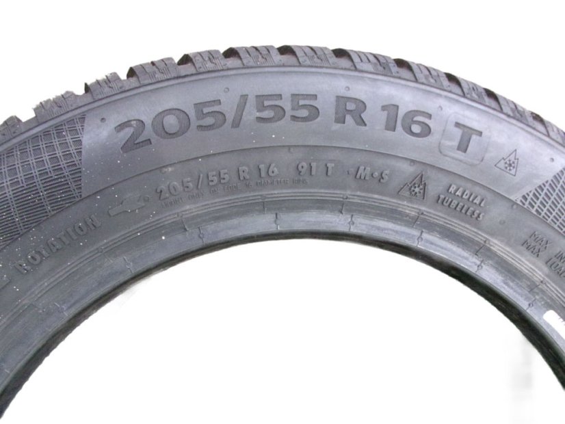 Winter tire 205/55/16 91T CONTINENTAL ContiWinterContact TS860