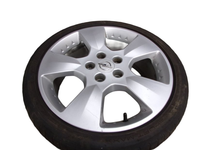 Summer tire set Opel, wheels 7x17 ET47 5x110x65, tires 215/40/17 87Y DUNLOP