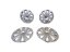 Wheel cover 16" original Volkswagen 7N0601147 - set of 4 pieces