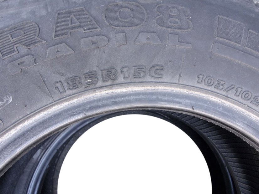 Summer truck tire 185/15C 103/102R HANKOOK RA08