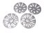Wheel covers 15" original Škoda - set of 4 pcs