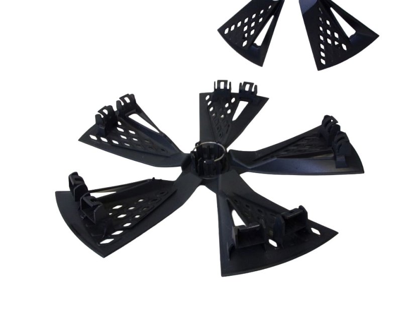 57A.601.169.G Alloy wheel covers type "Aero" original Škoda - set of 4 pieces