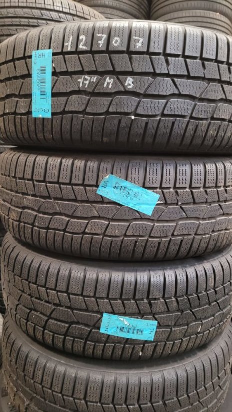 Zimní obutá sada Mercedes-Benz, disky 6,5x17 ET49 5x112x66,5 - pneu 205/50/17 93H CONTINENTAL ContiWinterContact TS830P