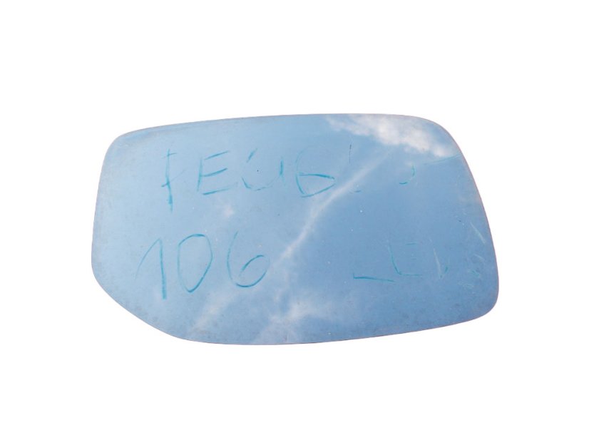 Left rearview mirror glass Peugeot 106