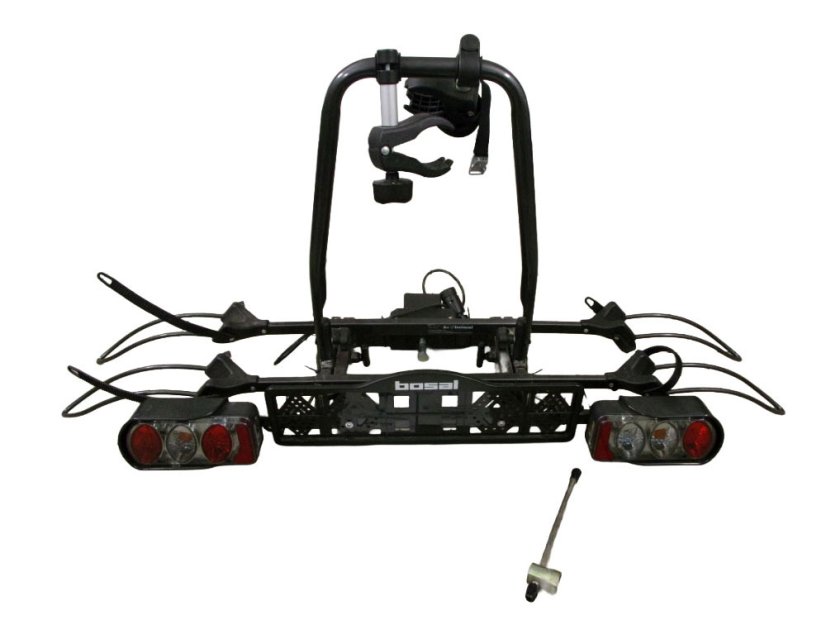 BOSAL 2-bike carrier for towbar, lockable