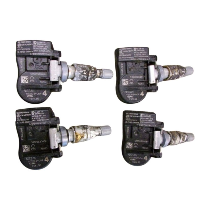 407003VU0A TPMS Tire pressure sensor Nissan, Renault - set of 4 pieces