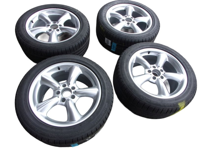 Winter tire set Mercedes-Benz 8.5x17 ET35 5x112x66.5 2304010002 - 255/45/17 102V CONTINENTAL ContiWinterContact TS810S