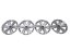 Wheel covers 16" original Volkswagen - set of 4 pieces