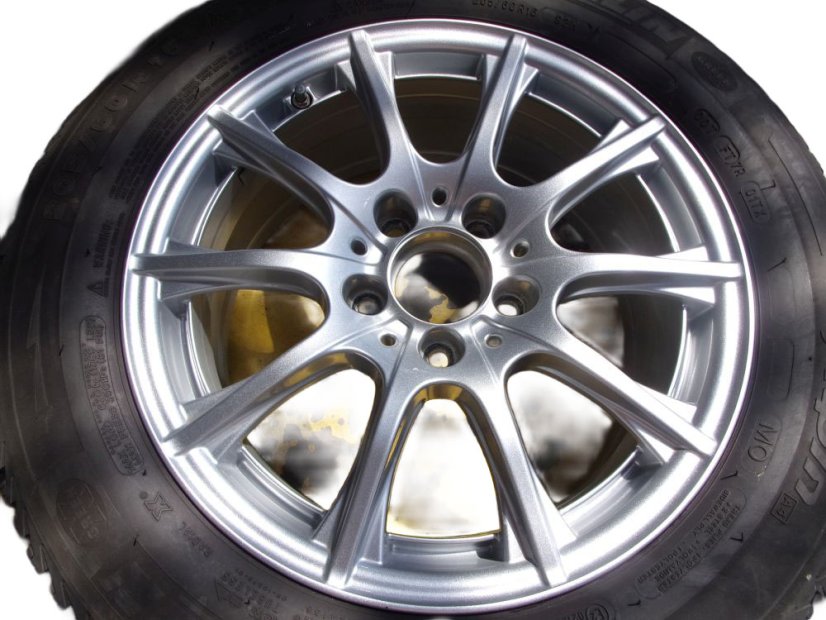 Zimná obutá sada Mercedes-Benz, disky 6,5x16 ET38 5x112x66,5, pneu 205/60/16 92H MICHELIN