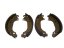 ABS8129 Hintere Bremsbeläge für Renault R5, Rapid, Peugeot 205, 309