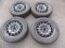 Zimní obutá sada plechových kol VW, Seat, Škoda 6x16 ET35 - 5x100x57 - 2Q0601027H/AE - 195/60/16 89H HANKOOK i*cept RS2
