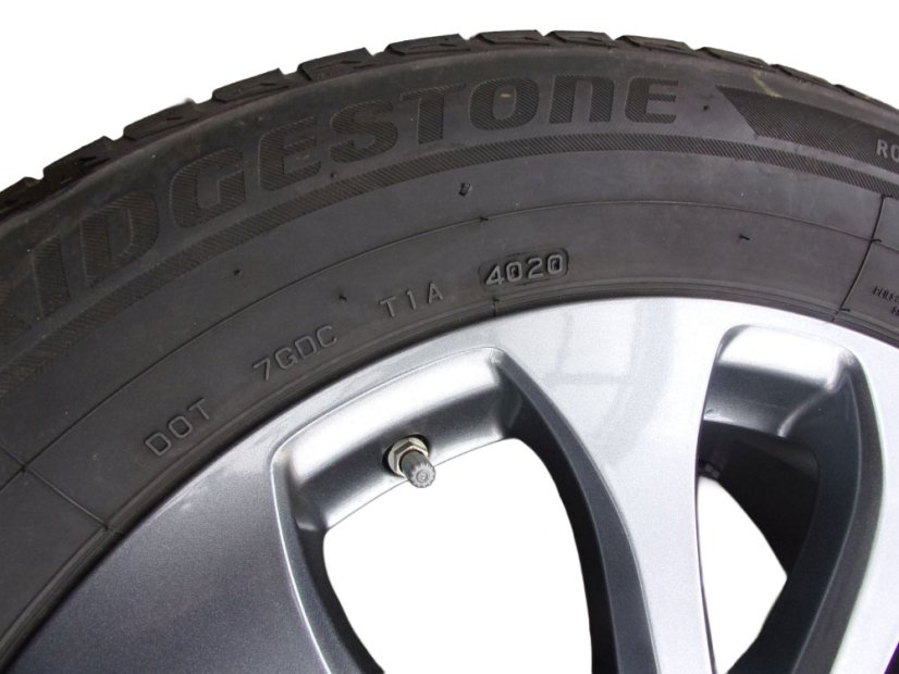 Mercedes-Benz winter tire set, wheels 8x18 ET38, 5x112x66.5 A2534011500, tires 235/60/18 103H BRIDGESTONE Blizzak LM80 Evo
