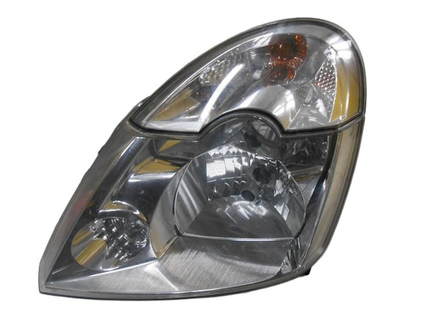 8200652043 Left headlight H7+H1 Renault Modus 2004-2008, electrically operated