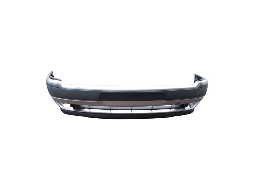 7700796874 Front bumper Renault Safrane, silver, incl. reinforcement