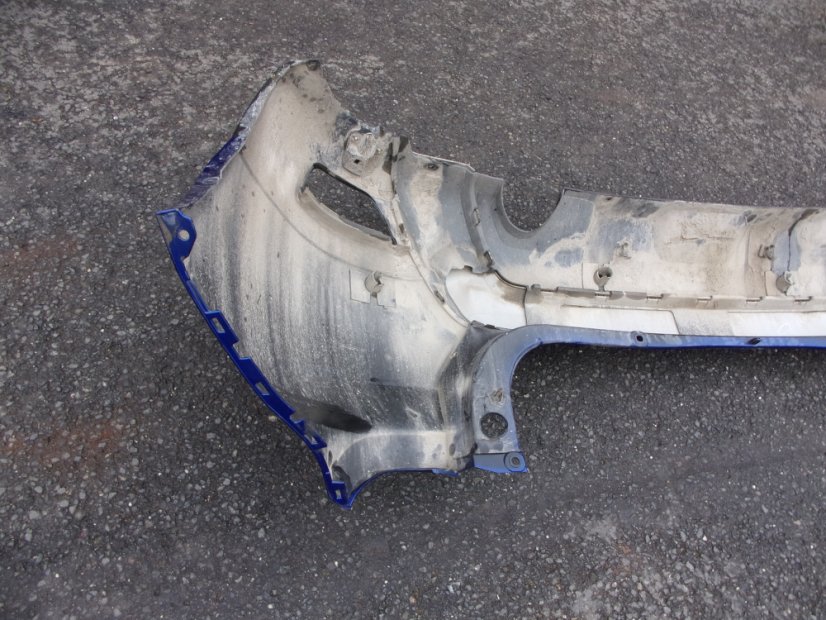 850222027R Rear bumper Dacia Duster II, with sensor holes