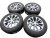 Zimní obutá sada alu kol Mercedes-Benz 8x18 ET38 - 5x112x66,5 - A2534011500, pneu 235/60/18 103H BRIDGESTONE Blizzak LM80 Evo