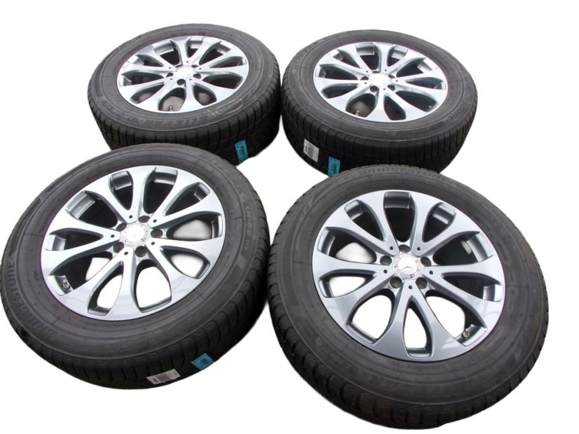 Mercedes-Benz winter tire set, wheels 8x18 ET38, 5x112x66.5 A2534011500, tires 235/60/18 103H BRIDGESTONE Blizzak LM80 Evo