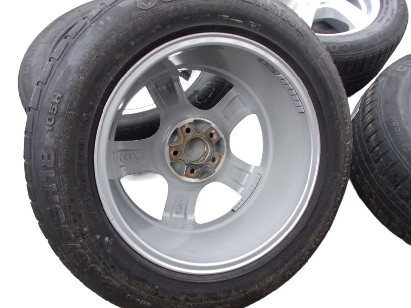 Zimná obutá sada RIAL, disky 8,5x18 ET56 5x112x66,5, pneu 255/55/18 105H CONTINENTAL 4x4 WinterContact