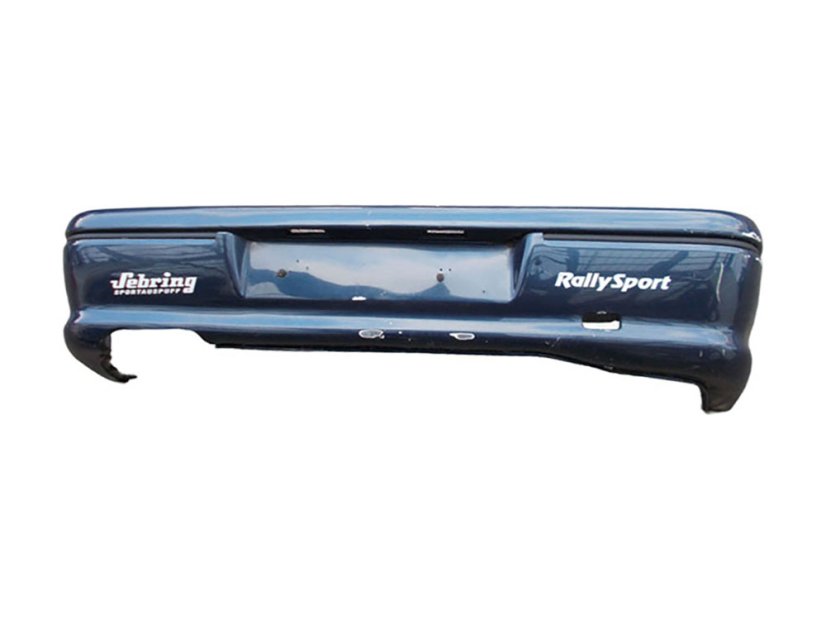 7700815350 Rear bumper Renault R19 8V 1992-1996 (3/5 door model), dark blue